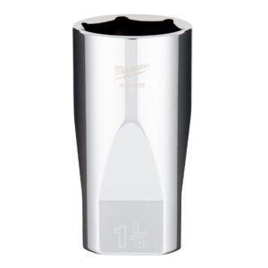 Milwaukee 45-34-2106 1/2" Drive 1-1/4" SAE 6-Point Deep Socket with FOUR FLAT Sides