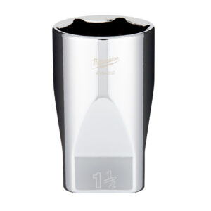 Milwaukee 45-34-2107 1/2" Drive 1-1/2" SAE 6-Point Deep Socket with FOUR FLAT Side