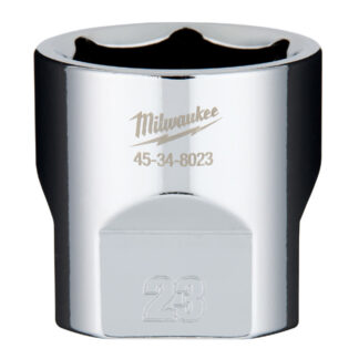 Milwaukee 45-34-8023 3/8" Drive 23mm Metric 6-Point Standard Socket
