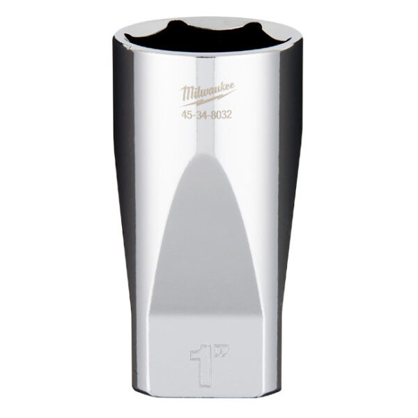 Milwaukee 45-34-8032 3/8" Drive 1" SAE 6-Point Deep Socket Milwaukee 45-34-8032 3/8" Drive 1" SAE 6-Point Deep Socket