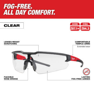 Milwaukee 48-73-2012 Fog-Free Safety Glasses-Clear2