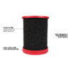 Milwaukee 49-90-1990 Wet Foam Vacuum Filter