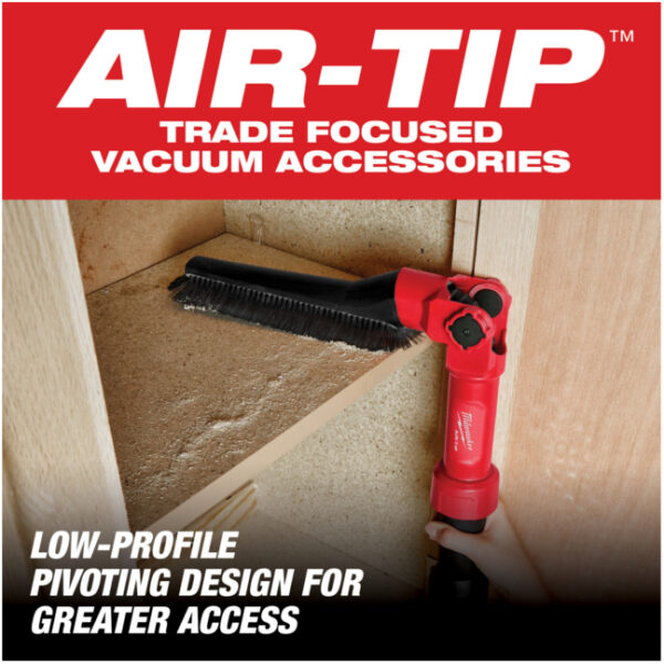Milwaukee 49-90-2027 AIR-TIP Low Profile Pivoting Brush Tool-2