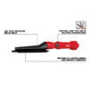 Milwaukee 49-90-2027 AIR-TIP Low Profile Pivoting Brush Tool-3