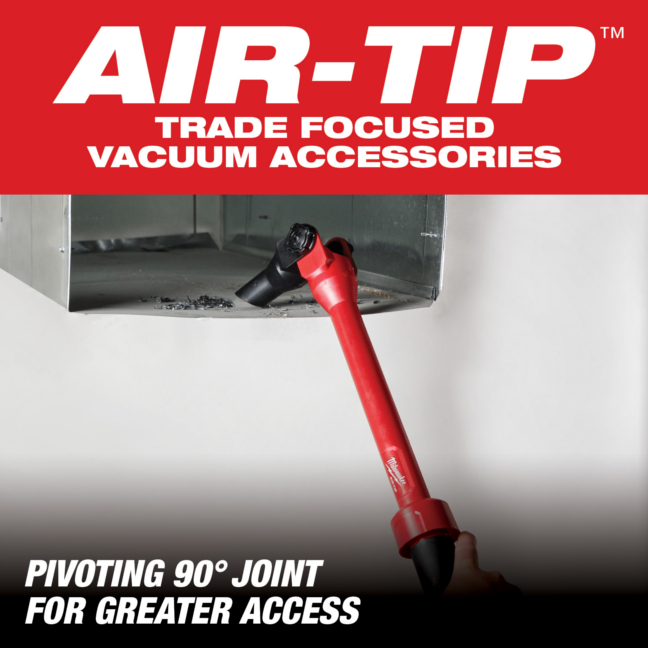 Milwaukee 49-90-2023 AIR-TIP 3-In-1 Crevice And Brush Tool - Foto 8