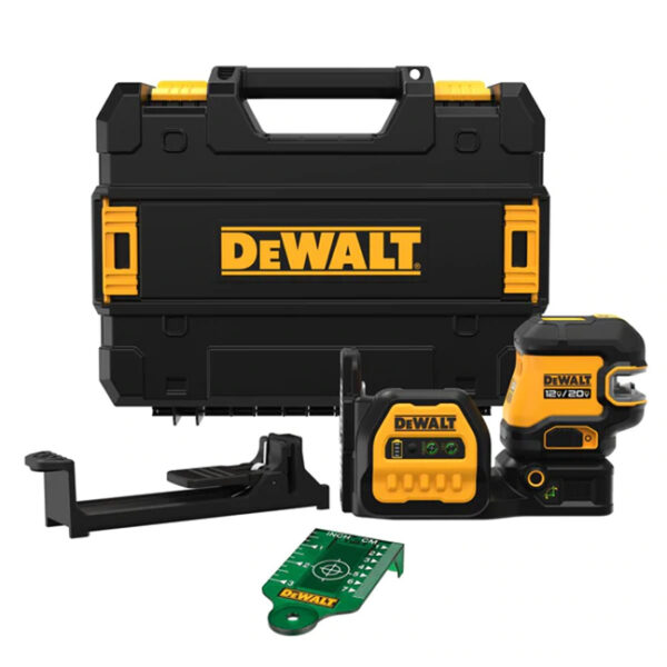 DeWalt DCLE34220GB 20V MAX 2-Spot Cross Line Combo Green Laser - tool only