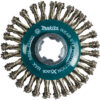 Makita D-72609 X‑LOCK 4‑1/2" Stainless Steel Stringer Bead Twist Wire Wheel