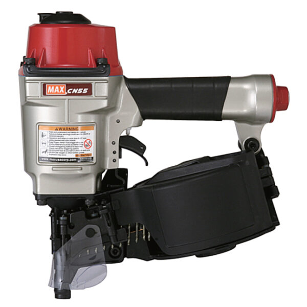 Max Tools CN55 SuperHeavy-Duty Pneumatic Coil Nailer - 1" to 2-1/4"