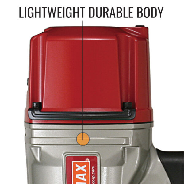Max Tools CN100 SuperHeavy-Duty Pneumatic Coil Nailer - 2-1/2" to 4"