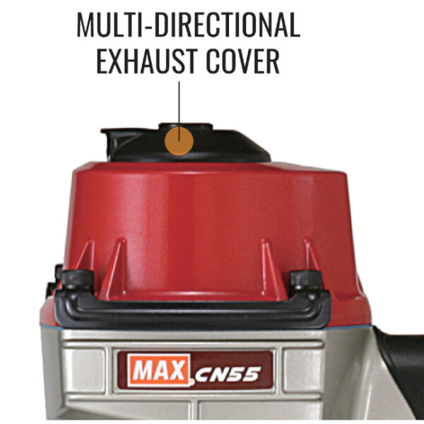 Max Tools CN55 SuperHeavy-Duty Pneumatic Coil Nailer - 1" to 2-1/4"
