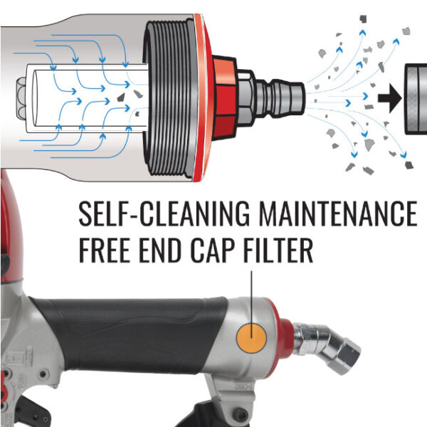 Max Tools CN665D SuperDecking Pneumatic Decking Coil Nailer