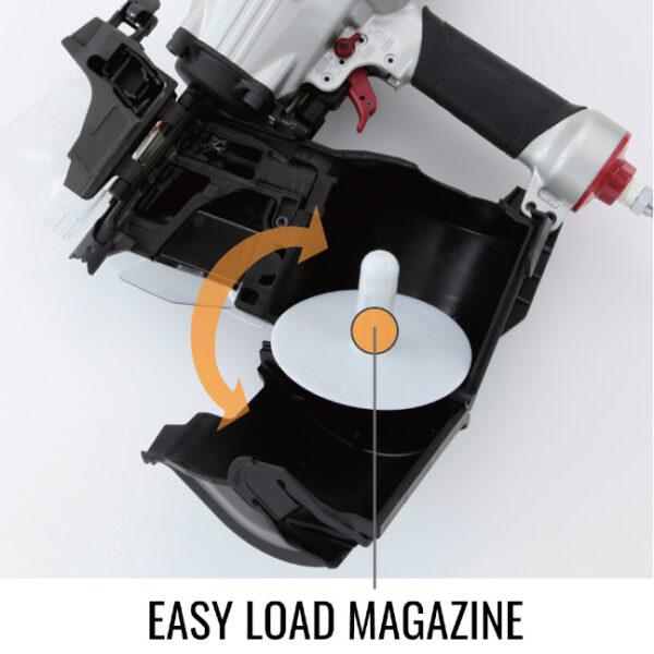 Max Tools CN890F2 SuperFramer Pneumatic Framing Coil Nailer 2" to 3-1/2"