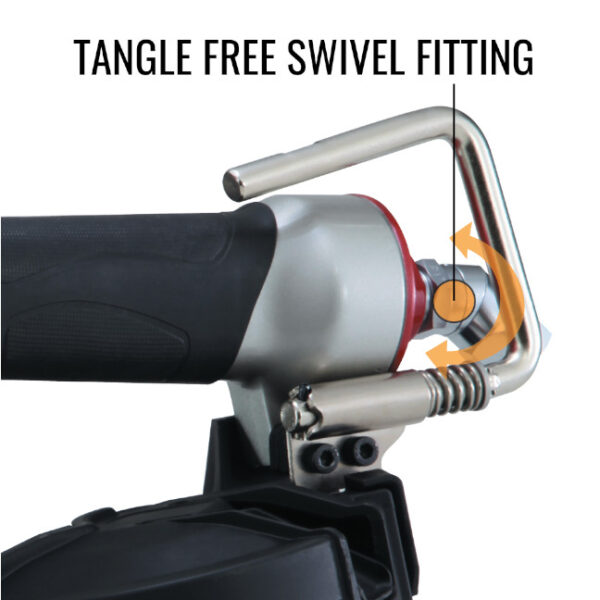 Max Tools CN890F2 SuperFramer Pneumatic Framing Coil Nailer 2" to 3-1/2"