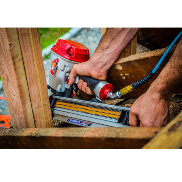 Max Tools SN883RH3 21º Full Round Head Framing Nailer - 2" to 3-1/4"