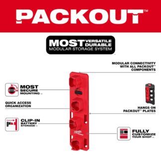 Milwaukee 48-22-8338 PACKOUT M12 Battery Rack