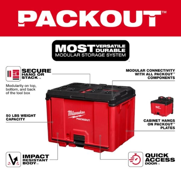 Milwaukee 48-22-8445 PACKOUT Cabinet