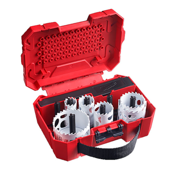 Milwaukee 49-22-3084 10-Piece HOLE DOZER with Carbide Teeth Electrician's Hole Saw Kit