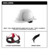 Milwaukee BOLT Vented Class-C Type 1 Full-Brim Style Hard Hats