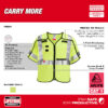 Milwaukee CAT 1 Class 3 Woven Breakaway Vest Milwaukee CAT 1 Class 3 Woven Breakaway Vest