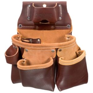 Occidental Leather 5018DBLH 3-Pouch PRO TOOL Bag with Tape Holder - Left Handed