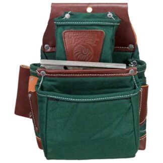 Occidental Leather 8060LH OXYLIGHTS 3-Pouch Fastener Bag - Left Handed - Green