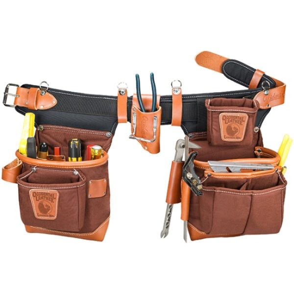 Occidental Leather 9855LH ADJUST-TO-FIT FATLIP Tool Bag Set - Left Handed