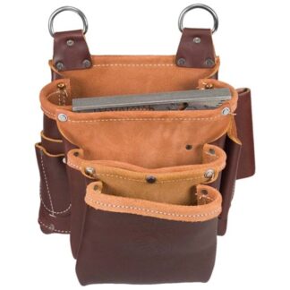 Occidental Leather 5063 3-Pouch BELTLESS Fastener Bag