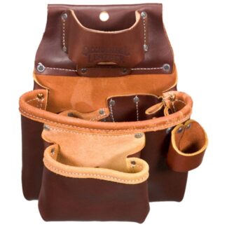 Occidental Leather 5018 2-Pouch PRO TOOL Bag with Tape Measure Holder