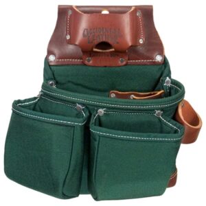 Occidental Leather 8018DB OXYLIGHTS 3-Pouch Tool Bag with Tape Holster - Green