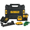 DeWalt DCLE34030G DeWalt DCLE34030G 20V MAX 3x360º Green Line Laser Kit