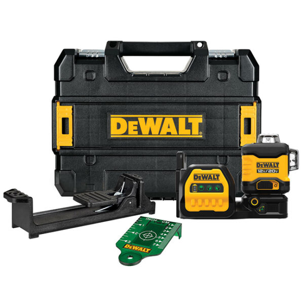 DeWalt DCLE34030GB 20V MAX 3x 360º Green Line Laser - tool only