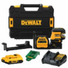 DeWalt DCLE34520G 20V MAX 5-Spot Green Line Laser Kit