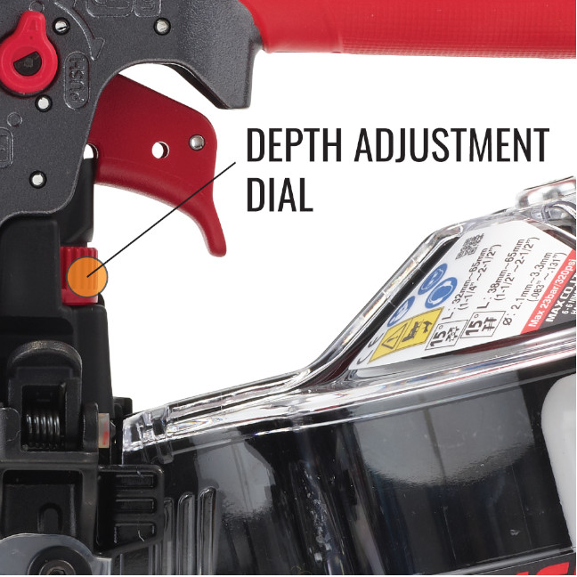 Max Tools HN65S 21/2" High Pressure Coil Siding/Decking Nailer