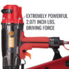Max Tools HS1302 Max Tools HS130 High Pressure 5-1/8" 21º Full Round Head Framing Stick Nailer