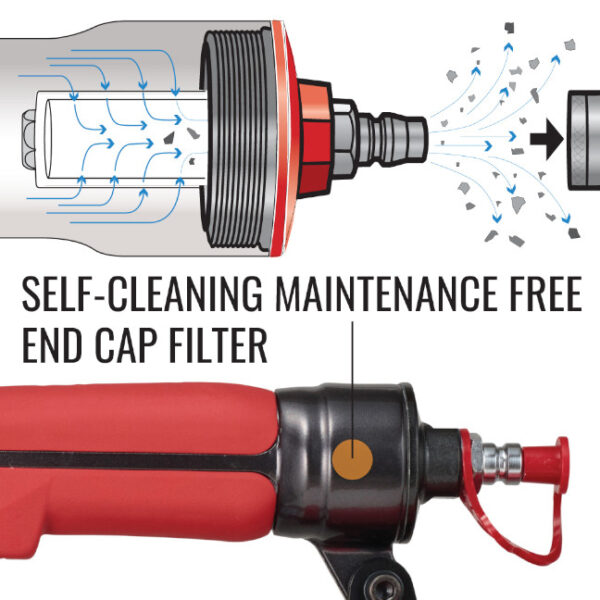 Max Tools HS1304 Max Tools HS130 High Pressure 5-1/8" 21º Full Round Head Framing Stick Nailer