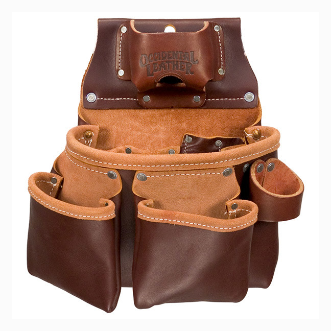 Occidental Leather 5018DB 3 Pouch Pro Tool™ Bag w/ Tape Holder