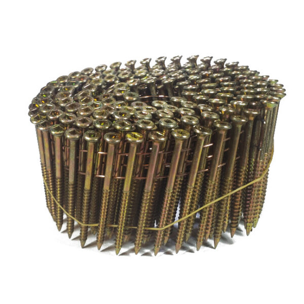 15 Degree Ballistic Wire Coil Nail-Square Drive