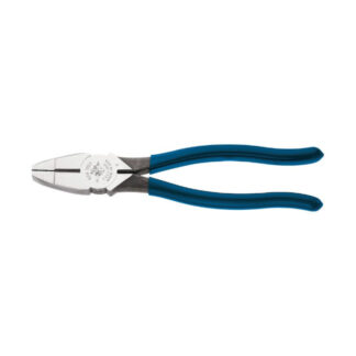 Klein D2018NE Lineman's Pliers, Side Cutters with New England Nose, 8-Inch