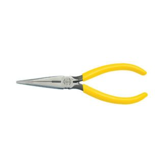 Klein D2037C Pliers, Needle Nose Side-Cutters with Spring, 7-Inch