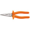 Klein D2038INS Long Nose Pliers, Insulated, 8-Inch