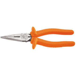 Klein D2038INS Long Nose Pliers, Insulated, 8-Inch