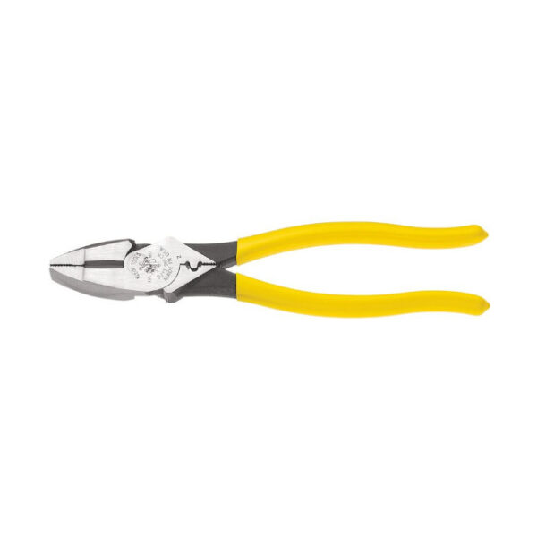 Klein D2139NECR Lineman's Crimping Pliers, 9-Inch