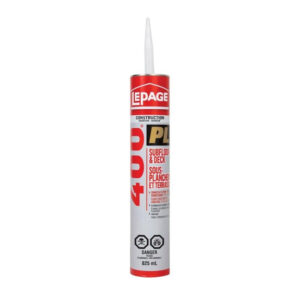LePage PL 400 Subfloor and Deck Adhesive