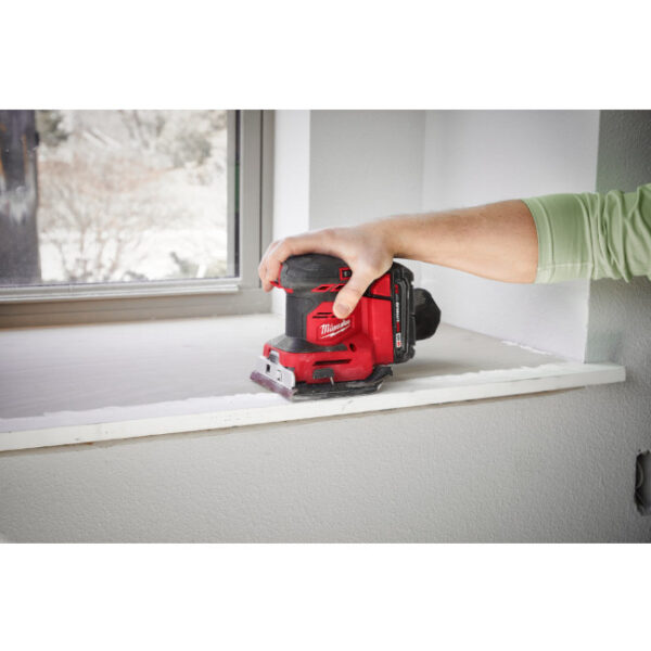 Milwaukee 2649-20 M18 Orbital Quarter Sheet Sander - Tool Only