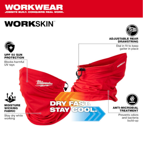 Milwaukee 424 Workskin™ Performance Neck Gaiter