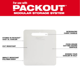 Milwaukee 48-22-8041 Divider for PACKOUT™ 40QT XL Cooler