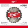 Milwaukee 48-41-0710 7-1/4" 24T Basic Framer Circular Saw Blade