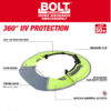Milwaukee 48-73-1073 BOLT™ Hard Hat Sun Visor
