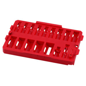 Milwaukee 49-66-6830 Packout Shockwave 3/8" Drive 17pc SAE Impact Socket Set Tray Only