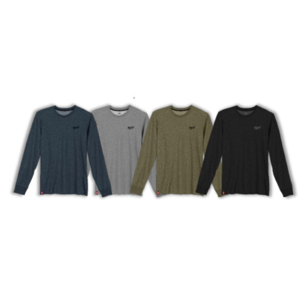 Milwaukee 604 Hybrid Work Tee's-Long Sleeve